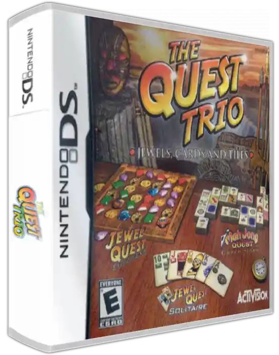 the quest trio - jewels, cards and tiles